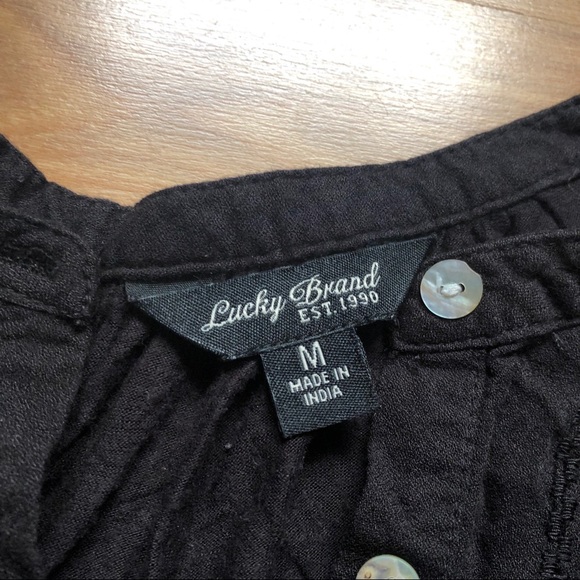 Lucky Brand Black Top - Picture 2 of 4